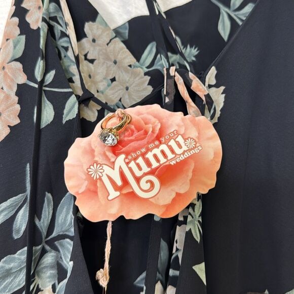 Show Me Your Mumu Calypso Fleur De Fun Tiered Maxi Dress XL - Picture 3 of 6